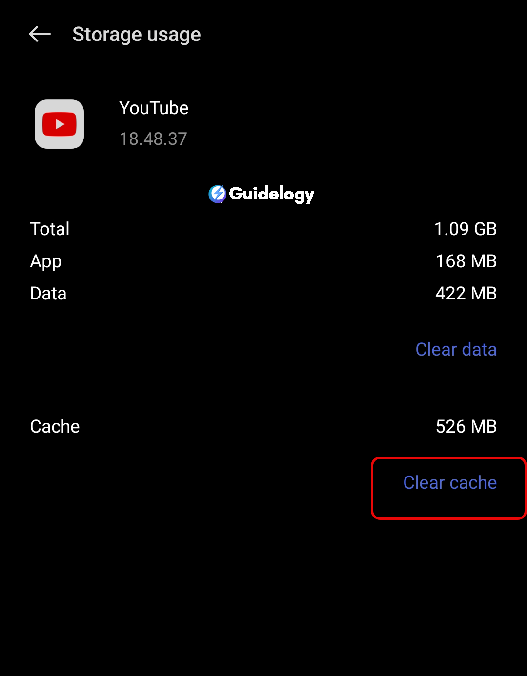 Clear Your YouTube Cache