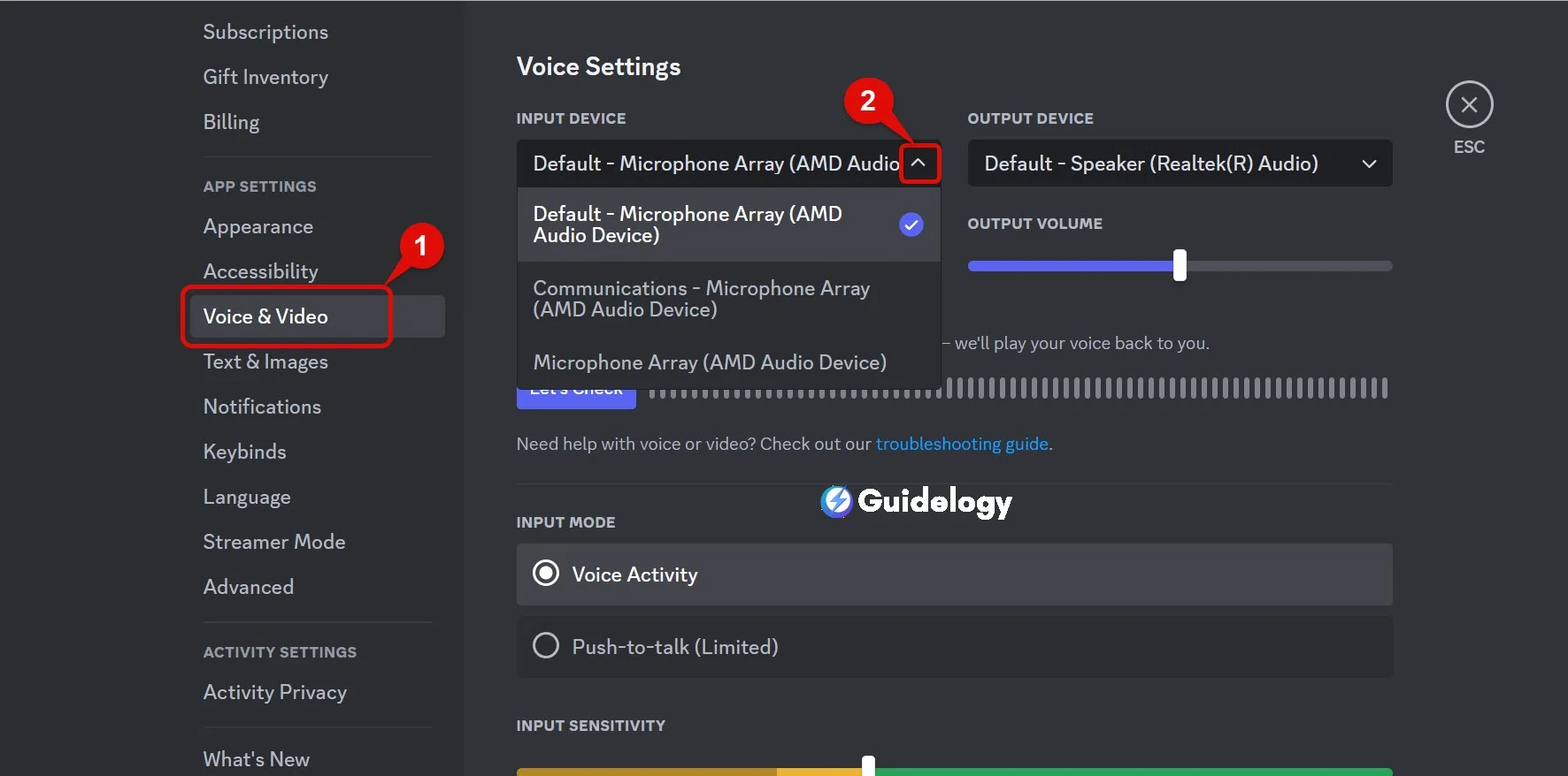 Fix Discord Mic Not Working