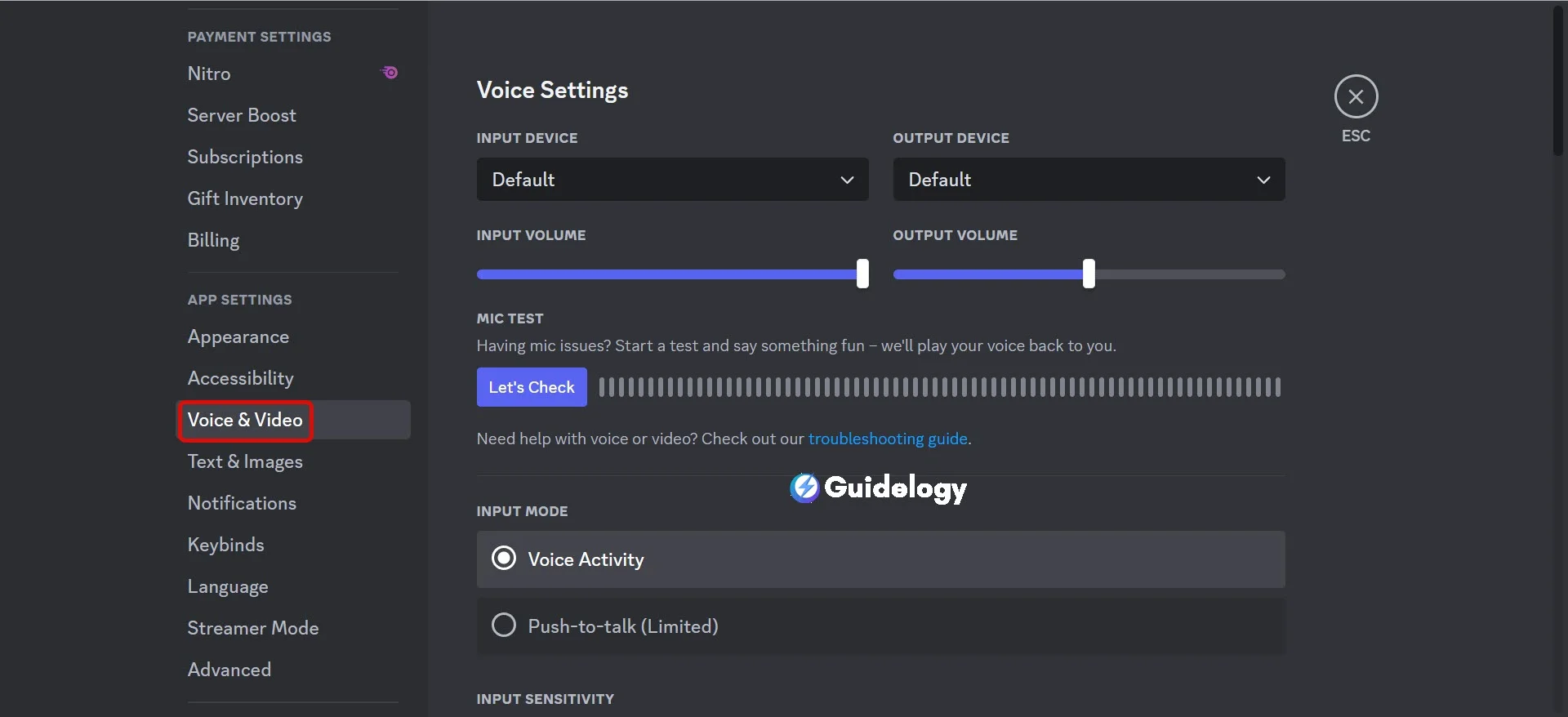 Fix Discord Mic Not Working