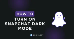 How To Turn On SnapChat Dark Mode?