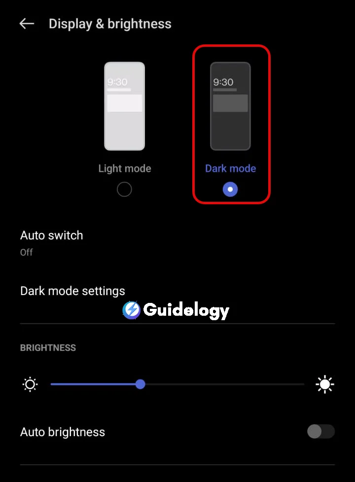 Turn On SnapChat Dark Mode