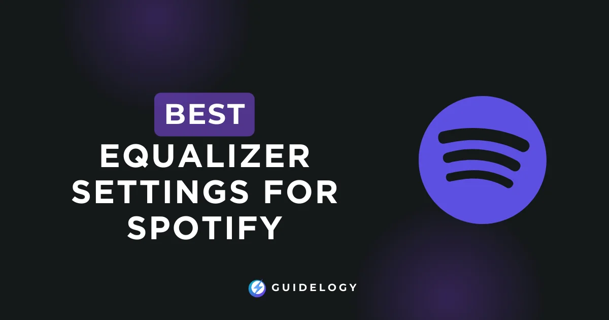 Equalizer Settings For Spotify