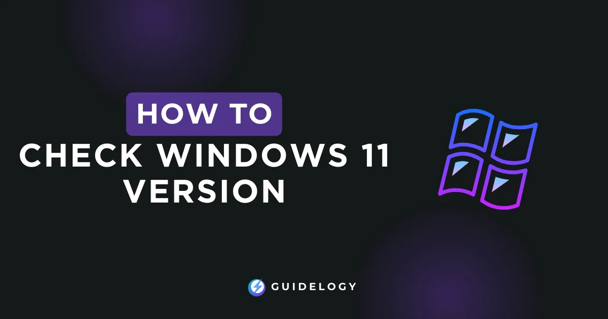 How To Check Windows 11 Version