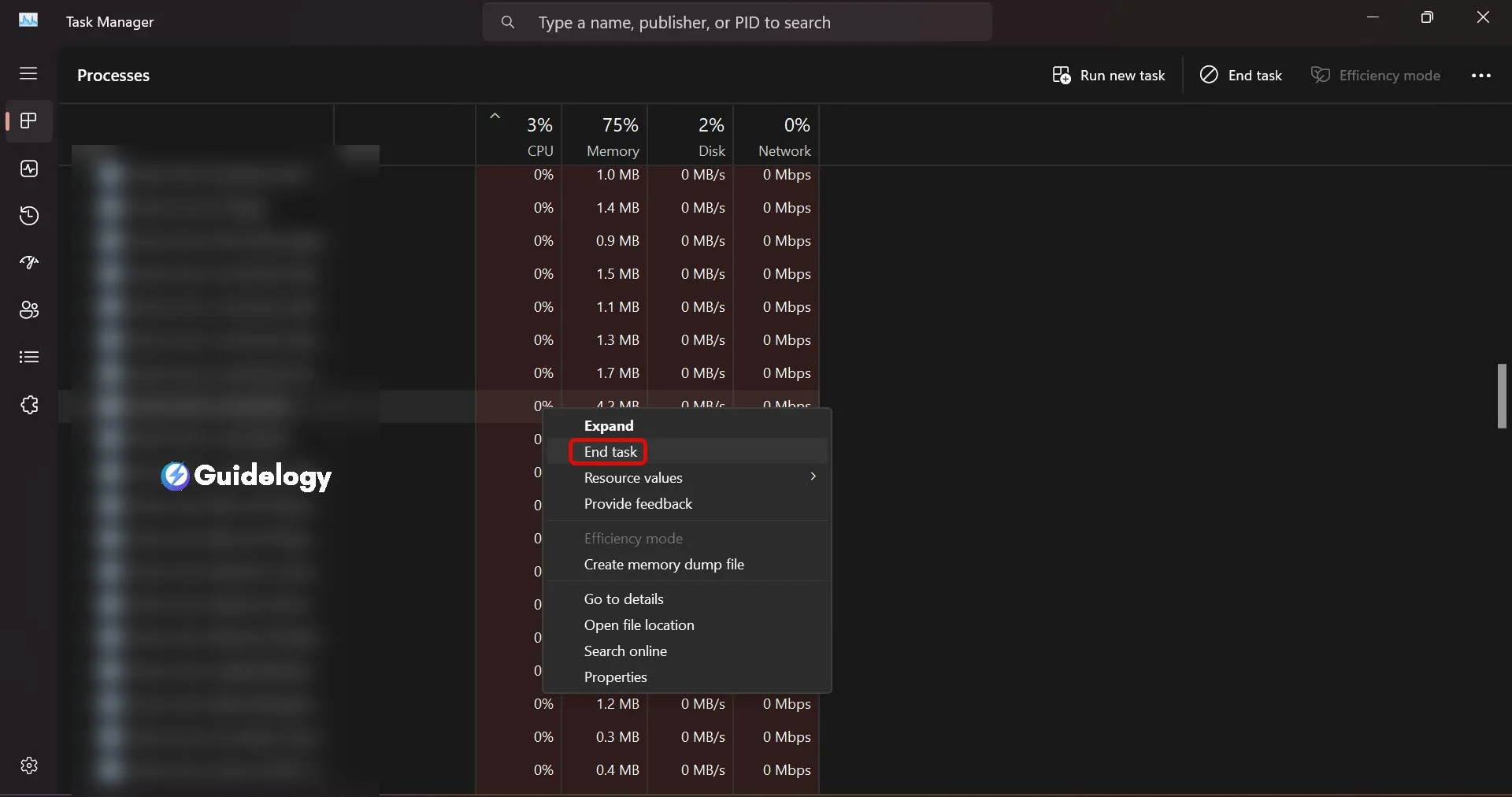 diagnose high CPU usage in Windows 11