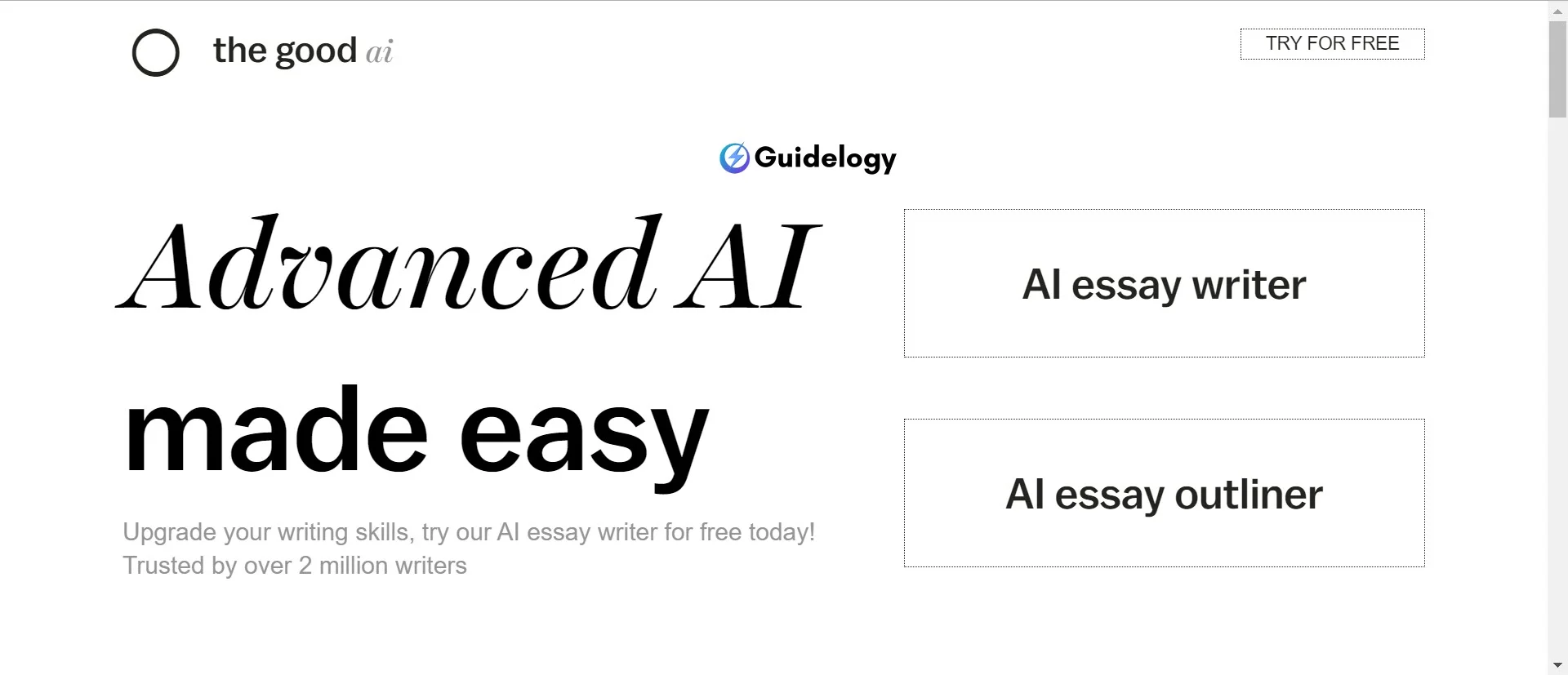 Best AI Essay Writing Websites