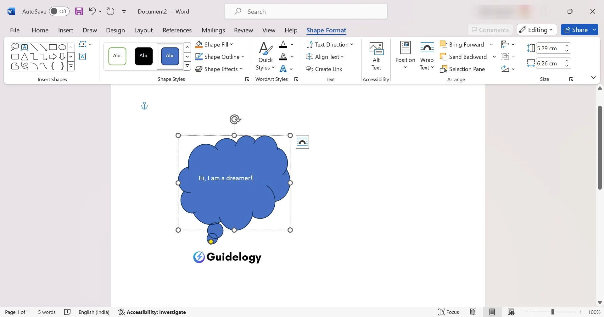 How To Draw in Microsoft Word