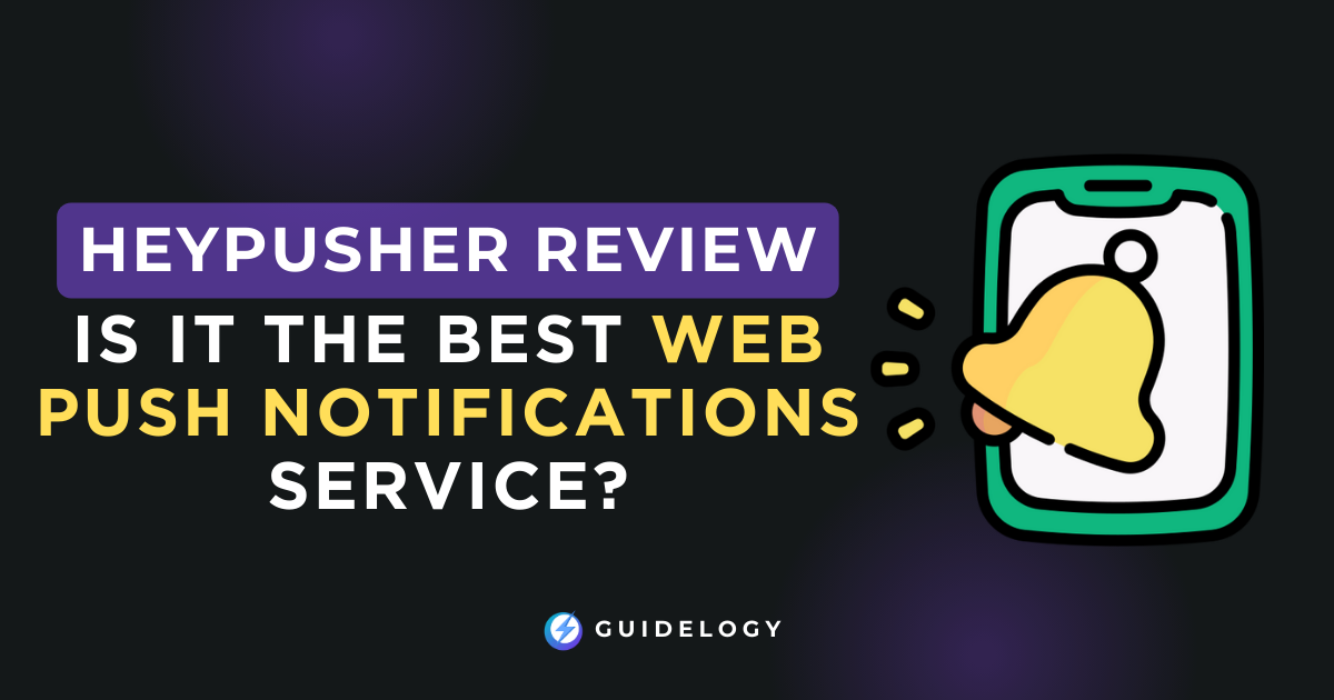 HeyPusher Web Push notifications